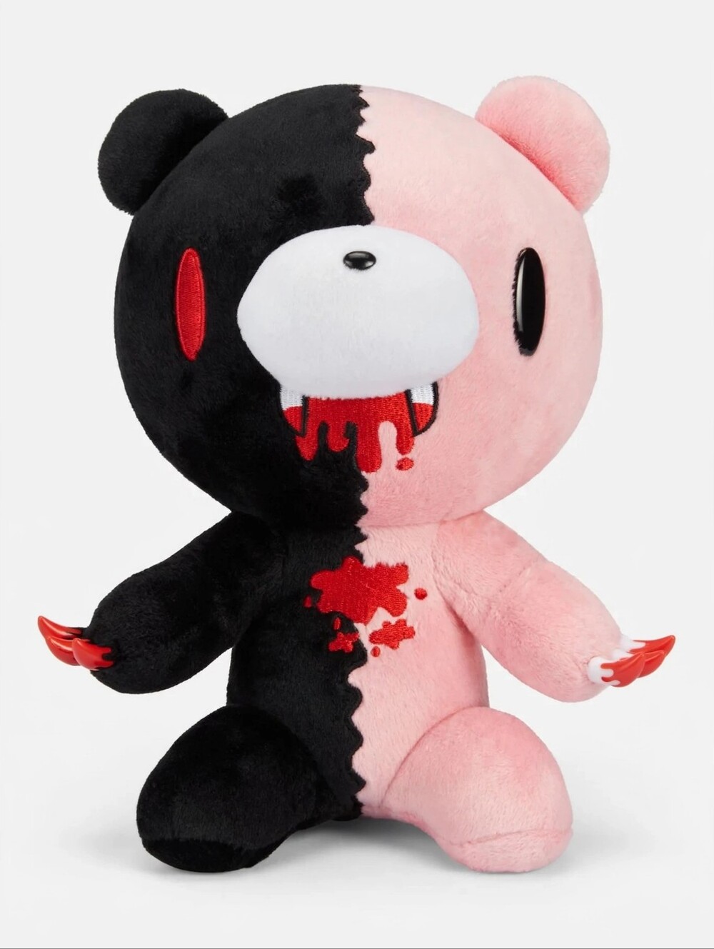 Gloomy X Corpse Pink & Black Dripping Mouth Plush Toy